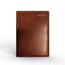 Financial Year Diary - Debden - Quarto - Elite - Week to View - Brown - 2023/24