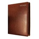 Financial Year Diary - Debden - Quarto - Elite - Week to View - Brown - 2023/24