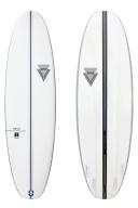 Firewire Tomo Revo Ibolic Surfboard - 5'11 x 20 1/2 x 3 - 38.3L Grey Rails - Futures
