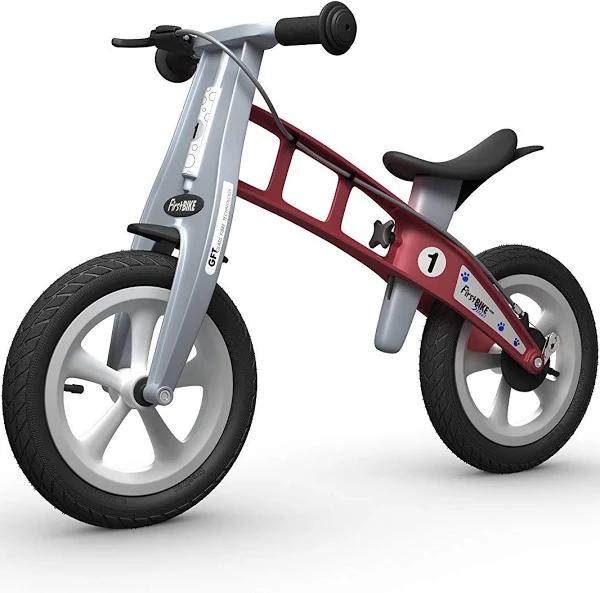 FirstBIKE Street Bike With Brake, Red