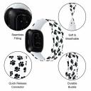 Fitbit Versa 4 Silicon Replacement Wristband Watch Band Blue / Small