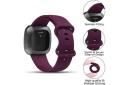 Fitbit Versa 4 Smartwatch Soft Silicone Replacement Band