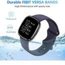 Fitbit Versa 4 Smartwatch Soft Silicone Replacement Band