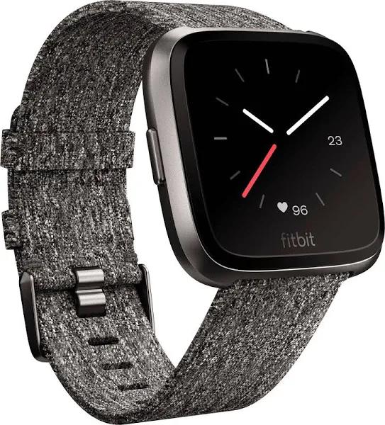 Fitbit Versa Charcoal Woven Special Edition