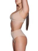 Fits Everybody Crossover Bralette | Bronze