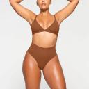 Fits Everybody High-Waisted Thong | Bronze