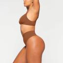 Fits Everybody High-Waisted Thong | Bronze