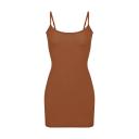 Fits Everybody Slip Dress | Bronze