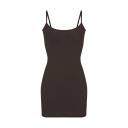 Fits Everybody Slip Dress | Espresso