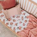 Fitted Cot Sheet | Rosebud