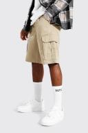 Fixed Waist Band Cargo Short