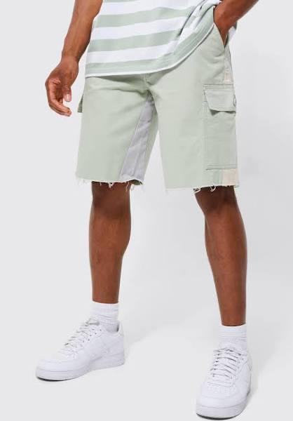 Fixed Waist Relaxed Gusset Cargo Short