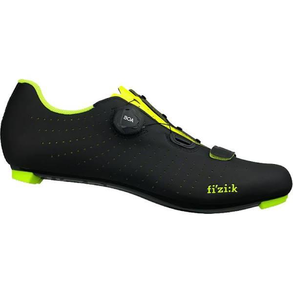 Fizik R5 Tempo Overcurve Road Shoes - Black / Yellow Fluro / EU39.5