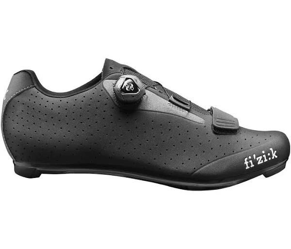 Fizik R5 Uomo Boa Road Cycling Shoes Black/Dark Gray - 36