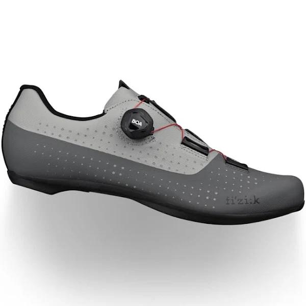 Fizik Tempo Overcurve R4 Road Shoes - Grey-Red - EU 40