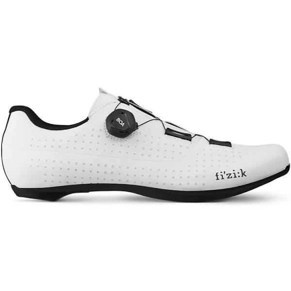 Fizik Tempo Overcurve R4 Wide Fit Road Shoes - White/Black