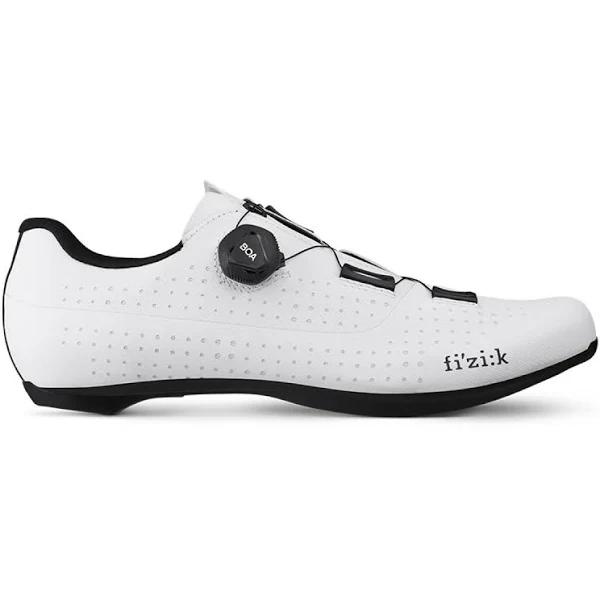 Fizik Tempo R4 Overcurve Boa Shoes White Black - 45