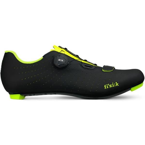 Fizik Tempo R5 Overcurve Road Shoes - 45.5 Black/Yellow