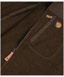 Fjallraven Buck Fleece Vest - Dark Olive - Fleece Vests XS