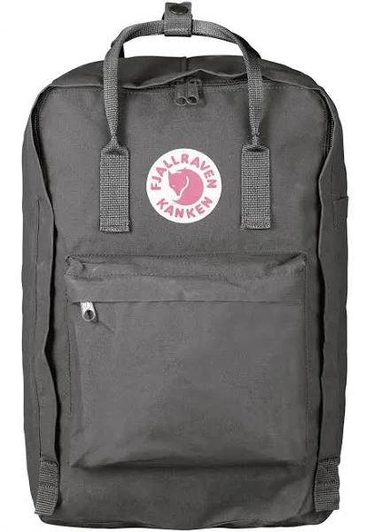 Fjallraven Kanken 17" Laptop Backpack Super Grey