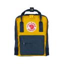 Fjallraven Kanken Mini Backpack - Navy / Warm Yellow