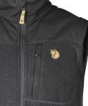 Fjallraven - Men&s Buck Fleece Vest, Laurel Green-Deep Forest, M