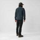 Fjallraven Sten Fleece Jacket Black, Mens G-1000 Fleece Jacket, Size XXL - Color Black