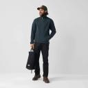 Fjallraven Sten Fleece Jacket Green, Mens G-1000 Fleece Jacket, Size L - Color Green