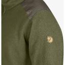 Fjallraven Sten Fleece Jacket Green, Mens G-1000 Fleece Jacket, Size L - Color Green