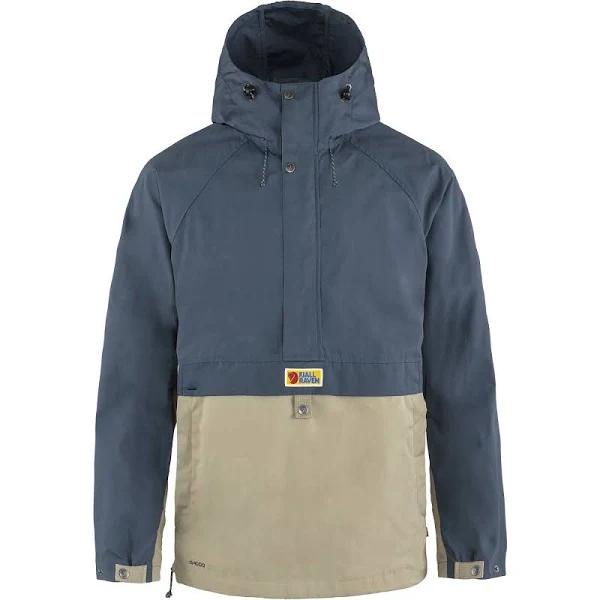 Fjallraven Vardag Anorak - Mens - Uncle Blue / Sand Stone