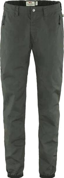 Fjallraven Vardag Trousers, Long - Mens - Stone Grey