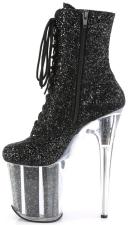 FLAMINGO-1020G Black Glitter/Black Glitter US 11