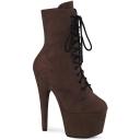 FLAMINGO-1050FS Brown Faux Suede Mid-Calf Boot 6