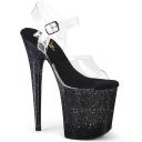 FLAMINGO-808SS - Clr/Blk Multi Glitter 7