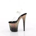 FLAMINGO-808SS - Clr/Blk Multi Glitter 7