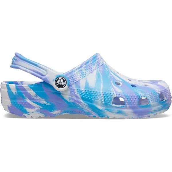 Flaps Crocs Classic Marbled Clog 206867 SULPHUR / MULTI