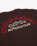Flash Tee - Choc Brown, M - Deus Tees