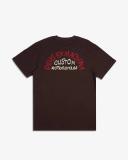Flash Tee - Choc Brown, XXL - Deus Tees