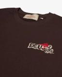 Flash Tee - Choc Brown, XXL - Deus Tees