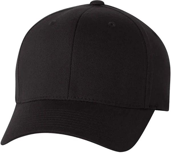 Flexfit 6277 Cotton Blend Cap Black 2XL