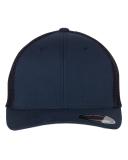 Flexfit 6511 Trucker Cap Navy/ White/ Navy One Size