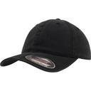 Flexfit Garment Washed Cotton Dad Baseball Cap Light Blue S/M