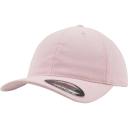 Flexfit Garment Washed Cotton Dad Baseball Cap White L/XL