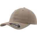Flexfit Garment Washed Cotton Dad Baseball Cap White L/XL