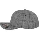 Flexfit Glenn Check Stretchable Cap - Black / White