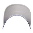 Flexfit Retro Trucker Snapback Cap - Silver / White