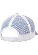 Flexfit Retro Trucker Snapback Cap - Silver / White