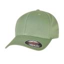 Flexfit Unisex Wooly Combed Cap (Dark Leaf Green) (L/XL)