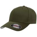 Flexfit Unisex Wooly Combed Cap (Dark Leaf Green) (L/XL)