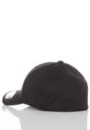 Flexfit Wooly Combed Stretchable Cap - Black